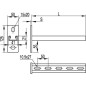 Консоль одиночная DBM осн.200 сталь DKC BBP2120