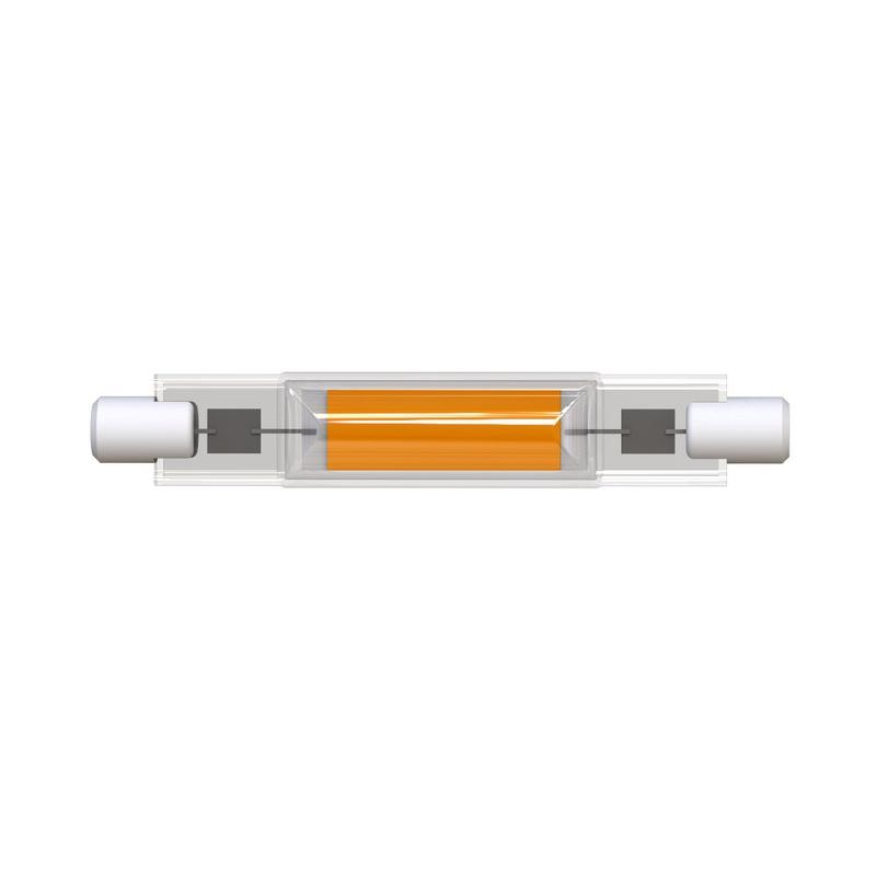 Лампа светодиодная LED-J78-7W/3000K/R7s/CL GLZ07TR прозр. картон Uniel UL-00005061