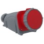 Розетка ОП Magnum 63А 200/346-240/415В 3P+PE+N 6ч ССИ-135 IP67 IEK PSN12-063-5 Розетка ОП Magnum 63А 200/346-240/415В 3P+PE+N 6ч ССИ-135 IP67 IEK PSN12-063-5