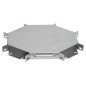 Ответвитель для лотка 80х300мм Х-образ. HDZ IEK CLP1X-080-300-M-HDZ