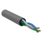 Кабель витая пара U/UTP кат.5E 2х2х24AWG LSZH сер. РФ/С (уп.305м) ITK LC1-C5E02-121-S-R Кабель витая пара U/UTP кат.5E 2х2х24AWG LSZH сер. РФ/С (уп.305м) ITK LC1-C5E02-121-S-R