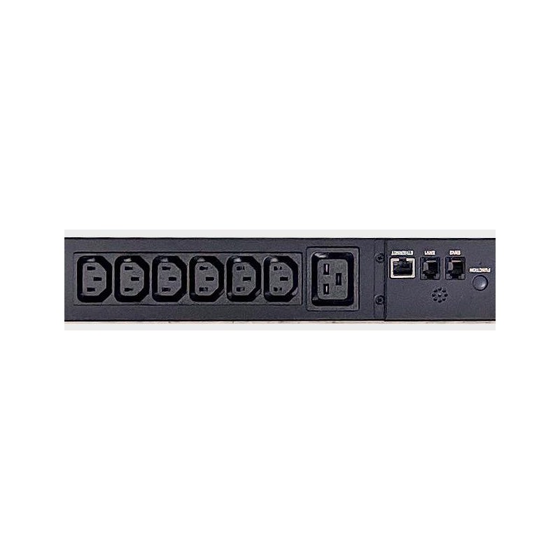 Блок распределения питания PRO 0U 16/230 18 C13 и 2 C19 Eurolan 60A-65-65-10-24BL