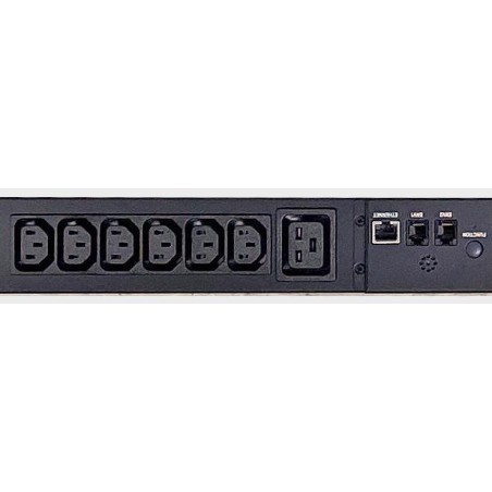Блок распределения питания PRO 0U 16/230 18 C13 и 2 C19 Eurolan 60A-65-65-10-24BL