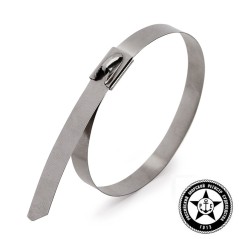 Хомут кабельный СКС (304) 7.9х600 стальной (уп.100шт) Fortisflex 74926