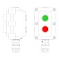 Пост управления взрывонепроницаемый из алюминия LCSD-02-B-MC-P1G(11)x1-P1R(11)x1-PCMB-KAEPM3MHK-26 DKC LCSD21000076 Пост управления взрывонепроницаемый из алюминия LCSD-02-B-MC-P1G(11)x1-P1R(11)x1-PCMB-KAEPM3MHK-26 DKC LCSD21000076