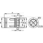 Муфта труба-коробка d16 IP67 (розн. уп.2шт) DKC 50216R Муфта труба-коробка d16 IP67 (розн. уп.2шт) DKC 50216R