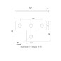 Пластина STRUT Т-образ. 4 отверстия EKF stpt Пластина STRUT Т-образ. 4 отверстия EKF stpt