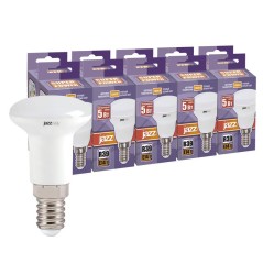 Лампа светодиодная PLED-SP 5Вт R39 3000К тепл. бел. E14 400лм 230В JazzWay 1033581