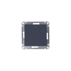 Выключатель 1-кл. СП AtlasDesign 10А IP20 (сх. 1а) 10AX с подсветкой механизм грифель SE ATN000713