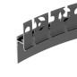Профиль PLINTUS-FANTOM-BENT-H20-SIDE-2000 BLACK алюминий L2000 Arlight 043673