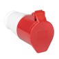 Розетка кабельная 32А 380В 3P+РЕ IP44 (224) EKF ps-224-32-380 Розетка кабельная 32А 380В 3P+РЕ IP44 (224) EKF ps-224-32-380