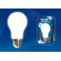 Лампа светодиодная LED-A60-9W/3000K/E27/FR GLH01WH Heaven 9Вт матовая 3000К тепл. бел. E27 (упак. картон) Uniel UL-00004841