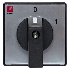 Переключатель кулачковый ПК-1-52 2П 25А "1-2" EKF pk-1-52-25