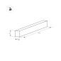 Трек MAG-TRACK-4563-1000 (BK) IP20 метал. 3 года Arlight 026904(1)