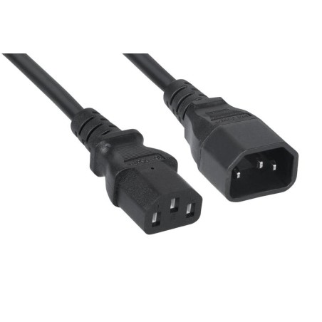 Кабель питания монитор-компьютер IEC 320 C13-IEC 320 C14 (3х0.75) 1.2м PC-189-VDE-1.2M Cabeus 9016c