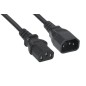 Кабель питания монитор-компьютер IEC 320 C13-IEC 320 C14 (3х0.75) 1.2м PC-189-VDE-1.2M Cabeus 9016c