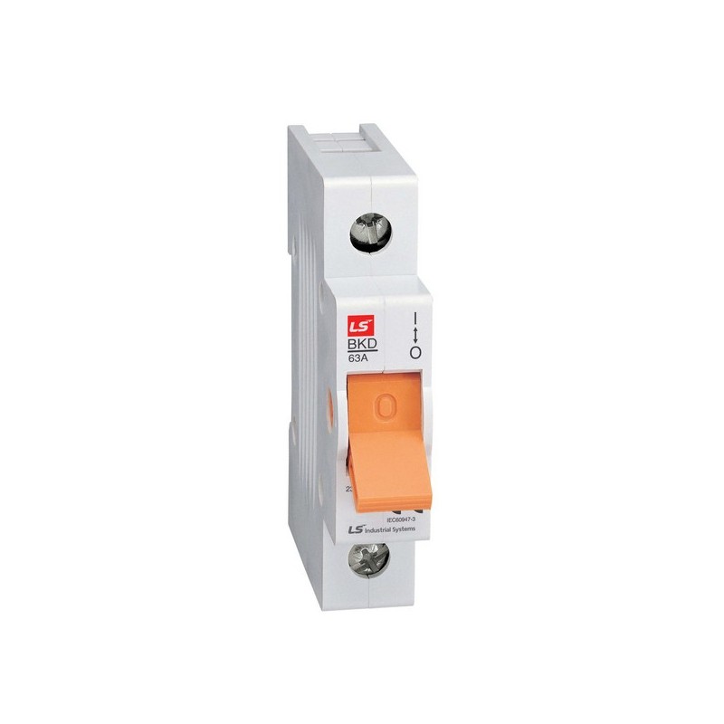 Выключатель-разъединитель 1P 125А BKD LS Electric 061106578B Выключатель-разъединитель 1P 125А BKD LS Electric 061106578B