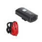Фонарь аккумуляторный велосипедный VA-801 2в1 осн. CREE XPG + подсветка SMD micro USB 800мА.ч (блист.) Эра Б0039624