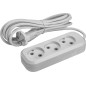 Удлинитель 3х7м без заземл. 10А IP20 90510 OPE-S-03-700-X-2х1 ОНЛАЙТ 90510
