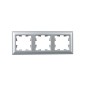 Рамка 3-м BRITE РУ-3-Бр алюм./алюм. IEK BR-M32-12-K47 Рамка 3-м BRITE РУ-3-Бр алюм./алюм. IEK BR-M32-12-K47