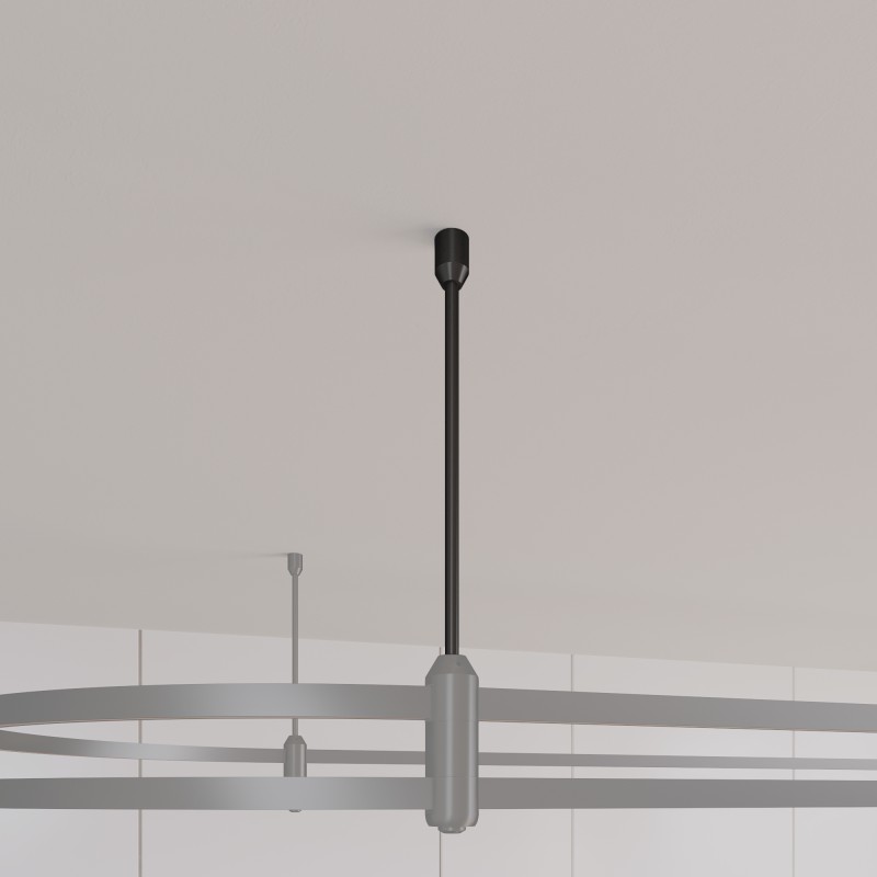 Подвес жесткий ART-APRIORI-ROD-E-L800 (BK) IP20 металл Arlight 044900