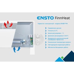 Конвектор 2000Вт EPHBE FinnHeat э/т ENSTO EPHBE20PR