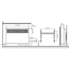 Конвектор 750Вт EPHBM FinnHeat м/т ENSTO EPHBM07PR