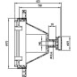 Коробка установочная 72х72х65 (в бетон) DKC 59391 Коробка установочная 72х72х65 (в бетон) DKC 59391