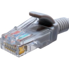 Патч-корд UTP 6 4х2 24AWG (7х0.2мм) Cu LSZH 5м сер. SUPRLAN 10-0170