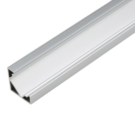 Профиль алюминиевый для LED ленты UFE-A13 SILVER 200 POLYBAG угловой анодир. (дл.2м) Uniel UL-00004052