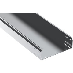 Лоток листовой неперфорированный ESCA 7 100х300 L3000 сталь 1.5мм IEK CLN10-100-300-150-3