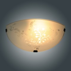 Светильник НББ 21-60 М19 "Нежность" 300/2 матов. бел./клипсы штамп метал. (инд. упак.) Элетех 1005205638
