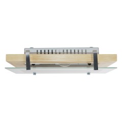 Светильник НББ 06-40 "Полесье" 280х160 М40 бел. /корпус сосна /держатель хром (инд. упак.) Элетех 1005205881