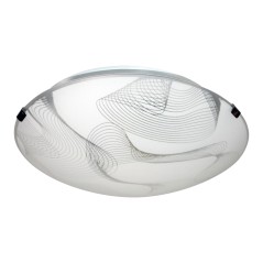 Светильник НПБ 01-2х60-139 М16 "Бриз" 300 2х60Вт E27 IP20 матов. бел./клипсы штамп метал. (инд. упак.) Элетех 1005205923