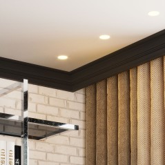 Лампа светодиодная Black 9Вт MR16 софит 3000К тепл. бел. GU5.3 830лм GAUSS 101505109