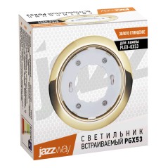 Светильник точечный PGX53 10639.3 GX53 106х39мм глянцевый зол. JazzWay 1016867