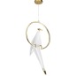 Светильник подвесной светодиодный декоративный BIRDIE 415х1200 4000 зол. Ritter 51603 7