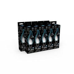Лампа светодиодная филаментная Black Filament 9Вт свеча на ветру матовая 4100К нейтр. бел. E14 610лм диммир. GAUSS 104201209-D