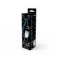 Лампа светодиодная филаментная Black Filament 9Вт свеча на ветру матовая 4100К нейтр. бел. E14 610лм диммир. GAUSS 104201209-D