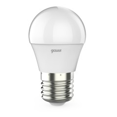 Лампа светодиодная Black 6.5Вт P45 шар 3000К тепл. бел. E27 520лм GAUSS 105102107