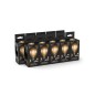 Лампа светодиодная филаментная Black Filament 9Вт P45 шар 2700К тепл. бел. E14 680лм GAUSS 105801109 Лампа светодиодная филаментная Black Filament 9Вт P45 шар 2700К тепл. бел. E14 680лм GAUSS 105801109