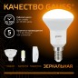 Лампа светодиодная Black 6Вт R50 рефлектор 3000К тепл. бел. E14 500лм GAUSS 106001106 Лампа светодиодная Black 6Вт R50 рефлектор 3000К тепл. бел. E14 500лм GAUSS 106001106