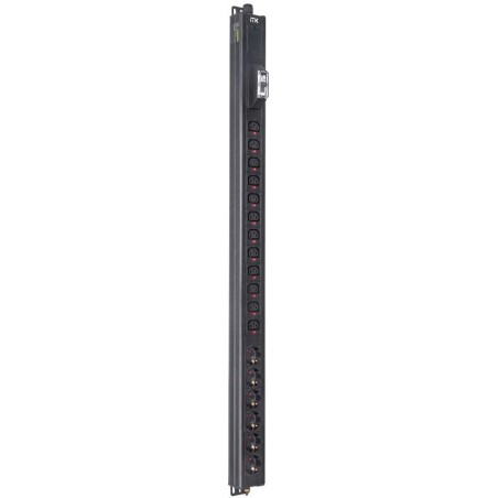 Блок распределения питания BASE PDU PV1111 23U 1ф 16А 6SCHUKO 12C13 2.6м SCHUKO ITK BS-PV12-06D-12C13-11