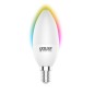 Лампа светодиодная умная Smart Home 5Вт свеча 2700-6500К E14 470лм RGBW + измен. цветов. темпер.+ диммир. управление по Wi-Fi GA