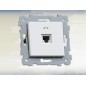 Розетка телефонная 1-м СП Аксиома РТ1-459 RJ11 механизм бел. Кунцево 121005 Розетка телефонная 1-м СП Аксиома РТ1-459 RJ11 механизм бел. Кунцево 121005