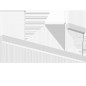 Светильник светодиодный PROFILE 60L P LED 2100 4000К подвесной СТ 1248001370