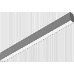 Светильник PROFILE 60H S DR LED 2400 BL 4000К СТ 1248007240