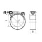 Хомут силовой ROBUST SR 40-43/W2 (уп.10шт) Fortisflex 80572