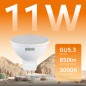 Лампа светодиодная Elementary 11Вт MR16 софит 3000К тепл. бел. GU5.3 850лм GAUSS 13511