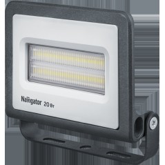 Прожектор светодиодный 14 203 NFL-01-20-6.5K-LED 20Вт 6500К IP65 1700лм черн. Navigator 14203